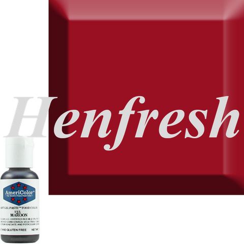 AmeriColor Gel Maroon 383gm