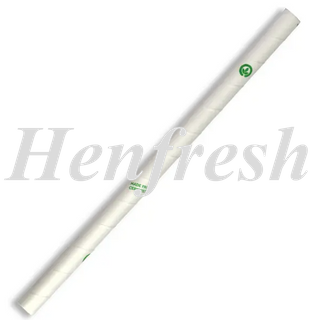 BioPak 10mm Jumbo White Straw Paper (2500)