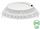 BioPak 90mm Large White Plant Fibre Lids (1000)