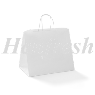 Detpak Jumbo Twist Handle Bag WHITE (200)