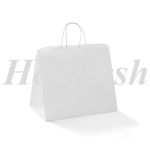Detpak Jumbo Twist Handle Bag WHITE (200)