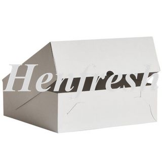 12x12x4 Cake Boxes Corrugated Easy Fold (100)