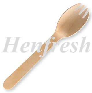 BioPak Cutlery Wooden Spork 160mm (2000)