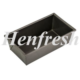 Bakemaster Non Stock Box Sided Loaf Pan 21x11x7cm
