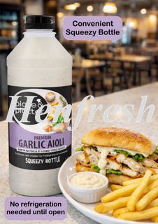 Plate & Platter Garlic Aioli 1.1ltr