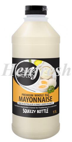 Plate & Platter Whole Egg Mayonnaise 1.1ltr