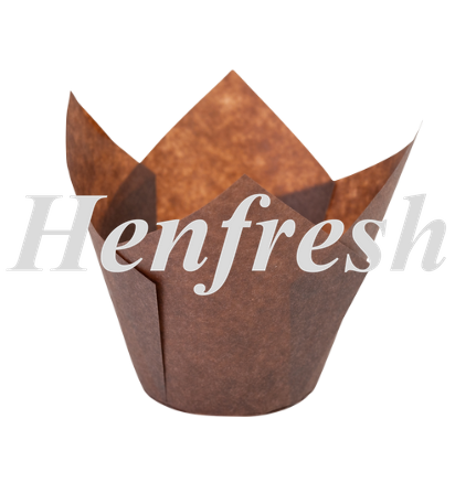 Confeta Tulip Muffin Wrap P30 BROWN (5000)