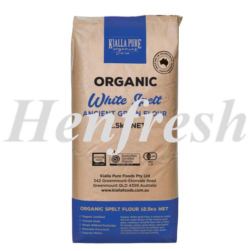 Kialla Organic White Spelt Flour 12.5kg