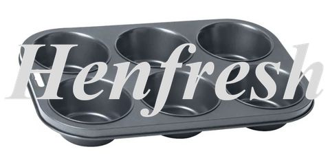 Wiltshire Texas Muffin Pan 6 Cup Non Stick
