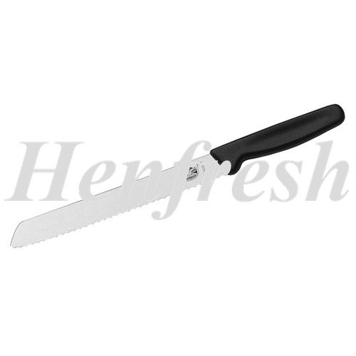 Victorinox Bread Knife, 18cm Serrated Edge Black