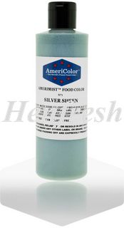 AmeriColor Air Brush Silver Sheen 128g