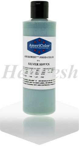 AmeriColor Air Brush Silver Sheen 128g