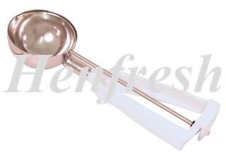 Bonzer Ice Cream Scoop No.6 White Handle 80x260mm