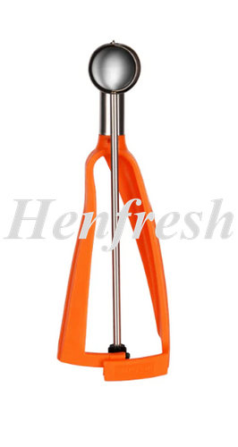 Bonzer Ice Cream Scoop No.100 Orange Handle 30x205