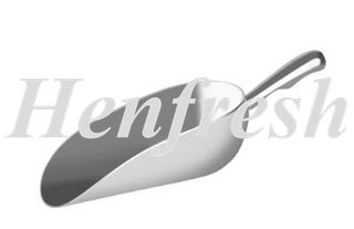 Chef Inox Scoop Round Aluminium 160x80mm / 340ml