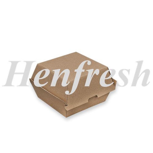 HU Kraft Board Burger Box Regular 250