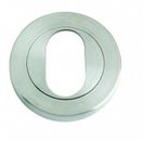Stainless Oval Escutcheon 50mm dia