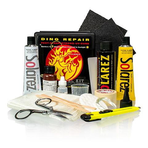 Solarez Polyester Resin Pro Travel Surfboard Repair Kit