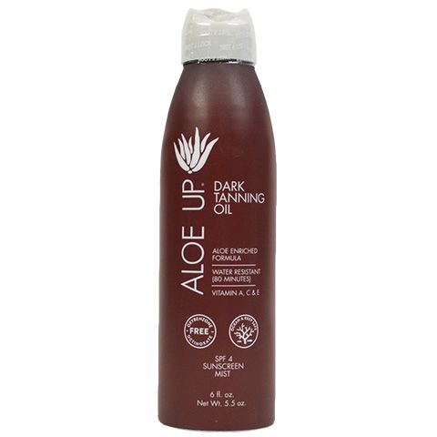 Aloe Up Dark Tanning Oil  Spray SPF4