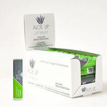 Aloe Up Lip Balm Sport Apple SPF15 case 36