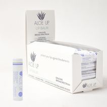 Aloe Up Lip Balm White Pina Colada SPF15 case 36