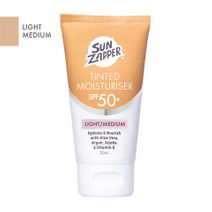 Sun Zapper Tinted Moisturiser  SPF50+  Light/Medium