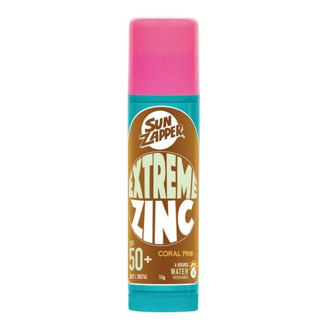 Sun Zapper Extreme Zinc Stick Coral Pink SPF50+ Sunscreen