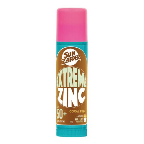 Sun Zapper Extreme Zinc Stick Coral Pink SPF50+  expiry May 25