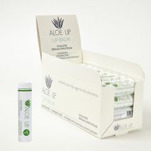 Aloe Up Lip Balm White Natural SPF15 case 36