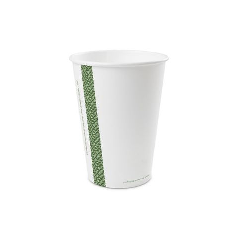 Hot container white PLA-lined 32oz - Ctn/400