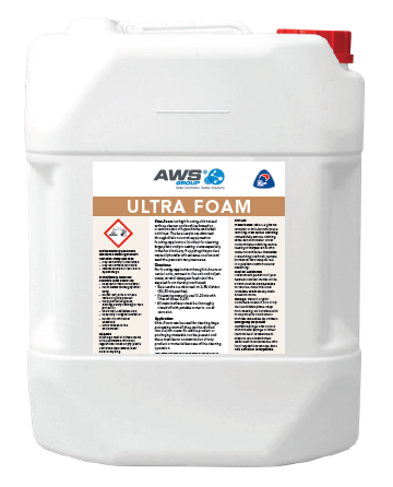 Ultra Foam Chlorinated Cleaner Sanitiser 20ltr (MPI C31)
