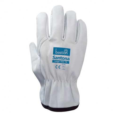 Bastion Santona&trade; Cow Grain Natural Leather Gloves - XX-Large - 1 pair