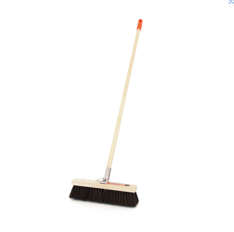 Wooden Platform Broom Complete