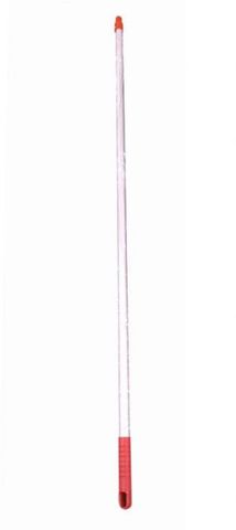 DuraBlend Aluminium Handle w/ Thread Cap 1500x25x1mm Red