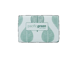 Pacific Green Mixed Pulp 2ply Slim Towel 250 sheets x 16 packs
