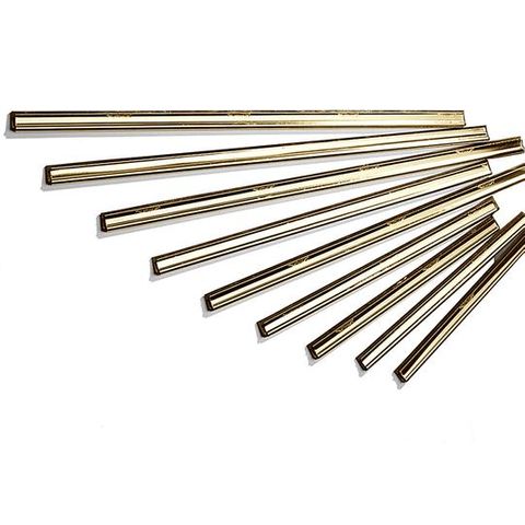 Ettore Brass Channel/Rubber - 14 (35cm)