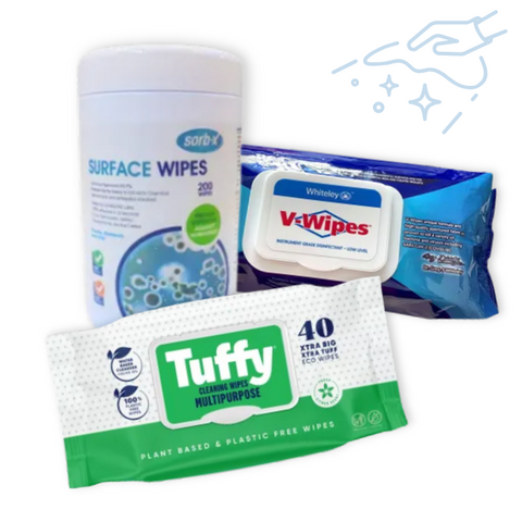 Surface wipes