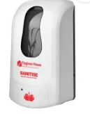 Dispenser Refillable Sanitiser Gel H/House Manual - White