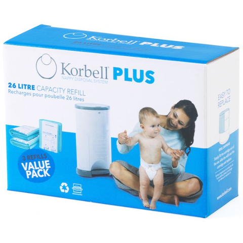 Korbell Plus Refill 3 Pack