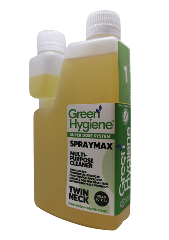 GREEN HYGIENE SPRAYMAX 500ML TWIN NECK CONC MAKES 10L