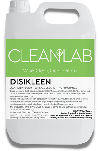 DISIKLEEN DISINFECT SURFACE CLEANER - NO FRAGRANCE  DG8