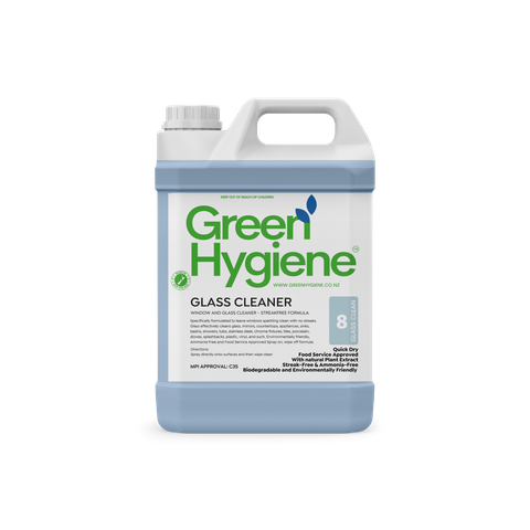 GREEN HYGIENE GLASZ 5L - WINDOW & GLASS SURFACE CLEANER