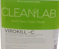 GREEN HYGIENE VIROKILL BOTTLE LABEL - 120 X 140