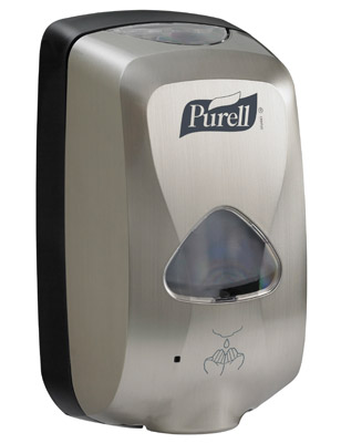 DISPENSER SANITISER PURELL TOUCH FREE CHROME TFX