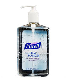 Sanitiser Hand Gel Pump Bottle Purell Green Cert 12oz (354ml) (SAME AS 3659)DGLQ