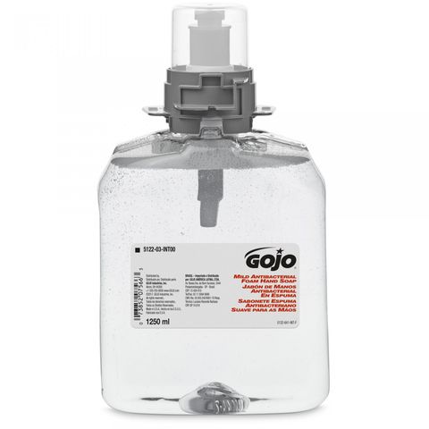 SOAP FOAM MILD ANTI BACTERIAL FMX GOJO 1.25LTR DG3 (ESG 5189)