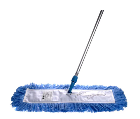 DUST MOP L/BLUE 60CM FRAME & COVER