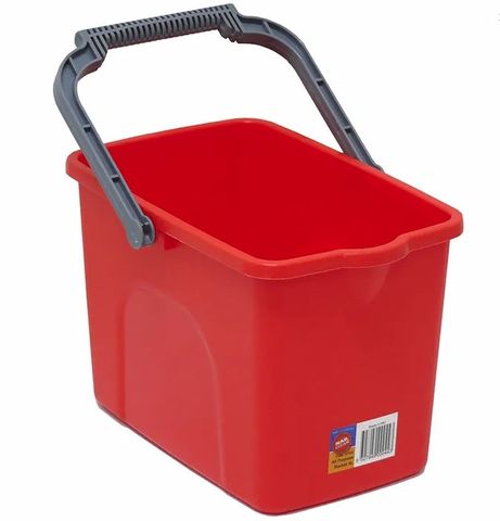 ALL PURPOSE RED BUCKET 9LTR