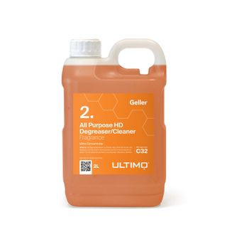 GELLER ULTIMO #2 DEGREASER/CLEANER FRAGRANCED - 2LTR