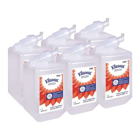 SANITISER FOAM KIMCARE 1LTR CTN DG3